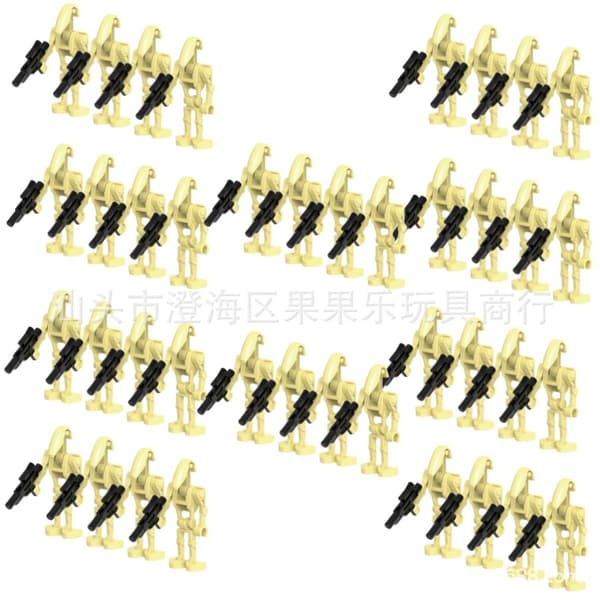 Star Wars kamprobot soldater børns byggeklodser legetøjsposer 40PCS