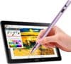 Stylus, tablet pen, universal touch screen pen. Egnet til smartphones, tablets, Apple iPhone/iPad genopladelig (pink)