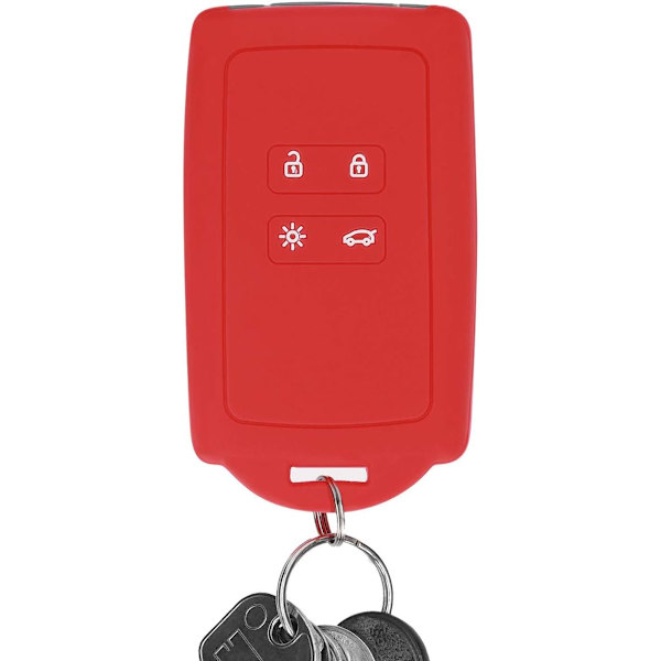 Bilnøgle Tilbehør Kompatibelt med Renault Smart Key 4 Knapper (Nøgle