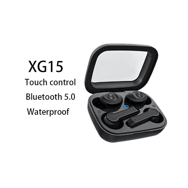 TWS Bluetooth 5.0 -kuulokkeet langattomat nappikuulokkeet 9D Stereo Urheilu Vedenpitävät Neljä nappikuuloketta Headset Hea