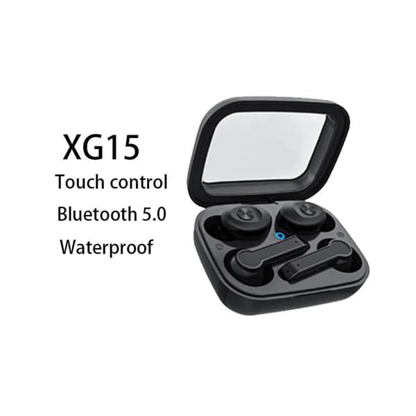 TWS Bluetooth 5.0 Øretelefoner Trådløse Ørepropper 9D Stereo Sport Vandtæt Fire Ørepropper Headset Hea