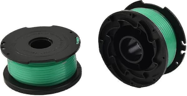 6 stk. Græstrimmer Spole Line Plæneklipper Reservedel til Black & Decker Gl7033 Gl8033 Gl9035