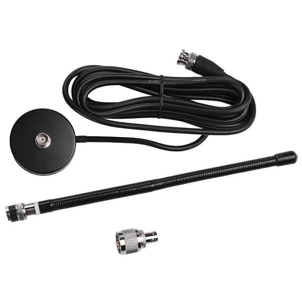 CB Antenne 27MHz Blød Pisk Magnetisk Base BNC Pl259 Stik CB Antenne Til Cobra