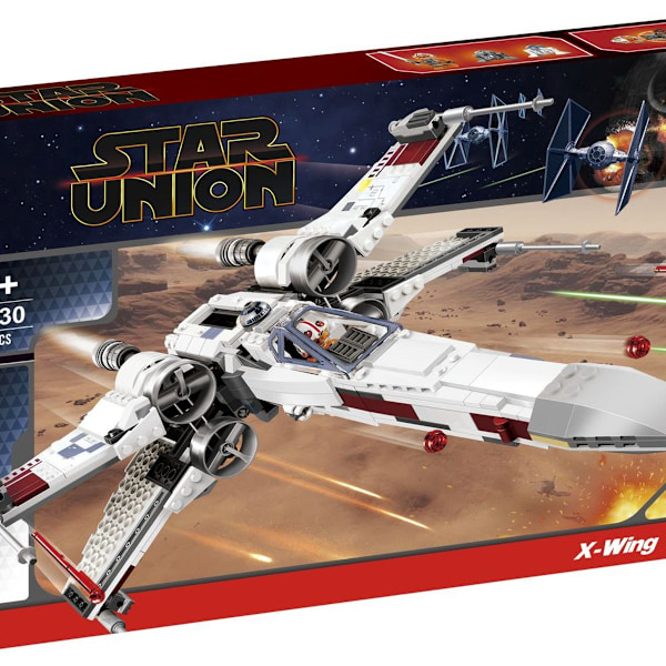 Luke Skywalkers X-Wing Fighter 75301 Fantastisk lekebyggesett for barn, ny KLB