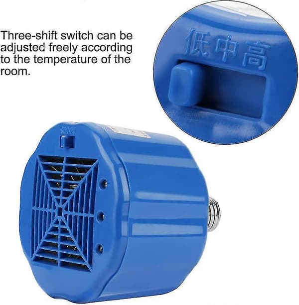 Heat Lamp for Chicken Coop - 100-300W Brooder Lamp for Chickens and Poultry