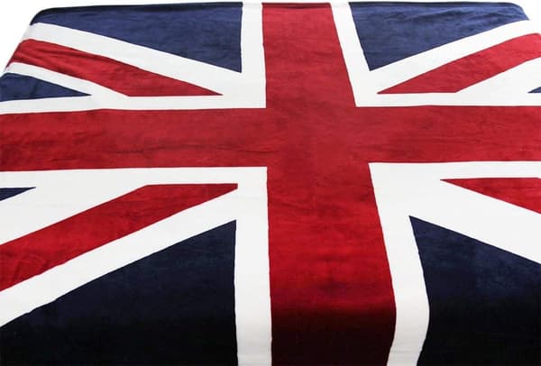 Flag Tæpper Blød Fleece Sofa Seng Stol Sofa Tæppe Plys Bil Tæppe Sengetæppe Seng Varmer Tæppe color 2