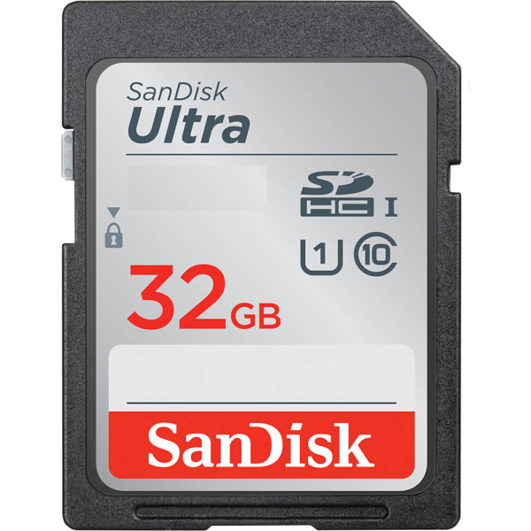 SANDISK Minneskort SDHC Ultra 32GB 120MB/s 8d58 | Fyndiq