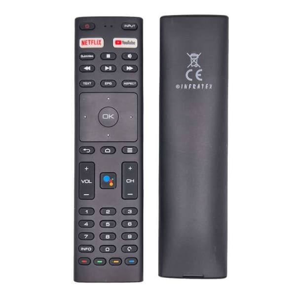 Fjärrkontroll kompatibel med TV Continental Edison CEQLED001