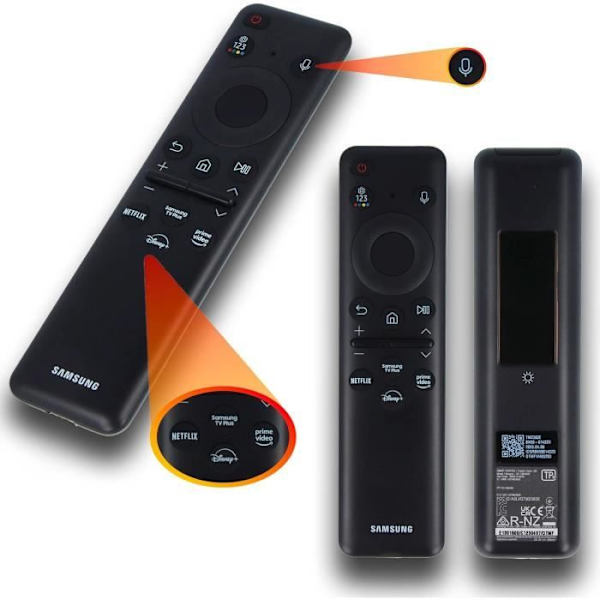 Alkuperäinen television kaukosäädin, joka on yhteensopiva Samsungin älytelevisioiden kanssa |. Yleiskaukosäädin (BN59-01432D)[J1389]