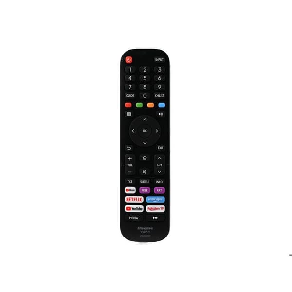 Fjärrkontroll - HISENSE - VIDAA EN2G30H - Svart - Enkel fjärrkontroll