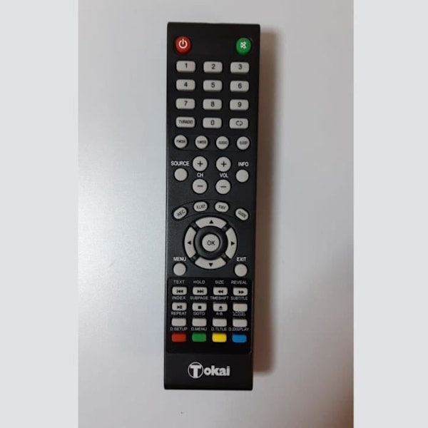 Kauko-ohjain - TOKAI - TTE24A6914K - Uusi - Yksinkertainen - Valkoinen