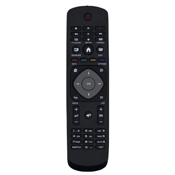 Udskiftningsfjernbetjening Philips 43PFT4112 43PFT4112-12 43PFT4131 43PFT4131-12