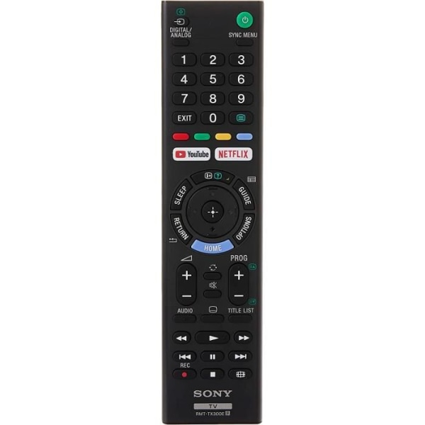 Universal fjärrkontroll - Sony - RMT-TX300E - Infraröd - Svart - 6 Meter
