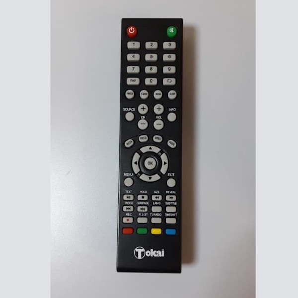 TV-fjernbetjening TOKAI TTE50A7344K - Tokai - Hvid - Enkel fjernbetjening