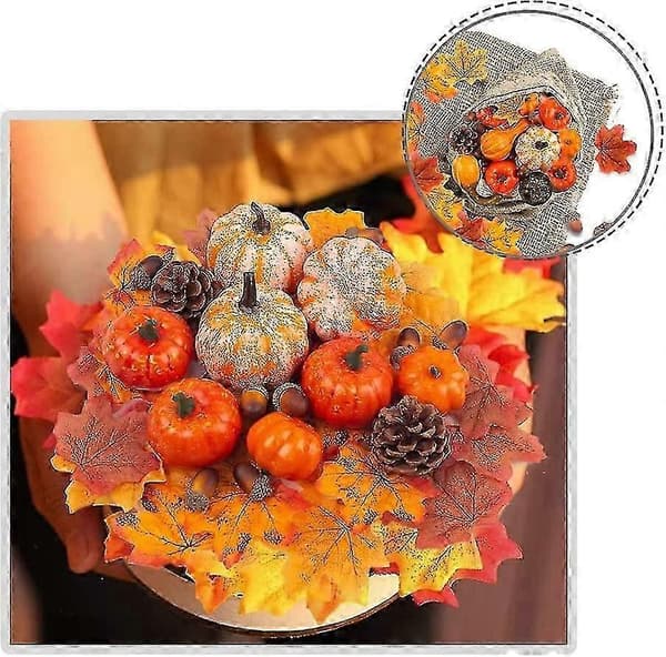 Höstdekorationsset Thanksgiving-dekorationsset hösttema för Halloween höst