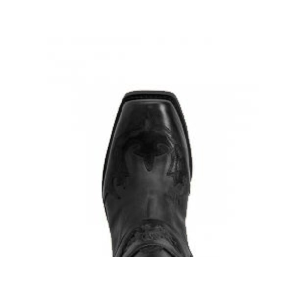 Western-saappaat Miehille Vintage-brodeeratut Saappaat Musta Black 44
