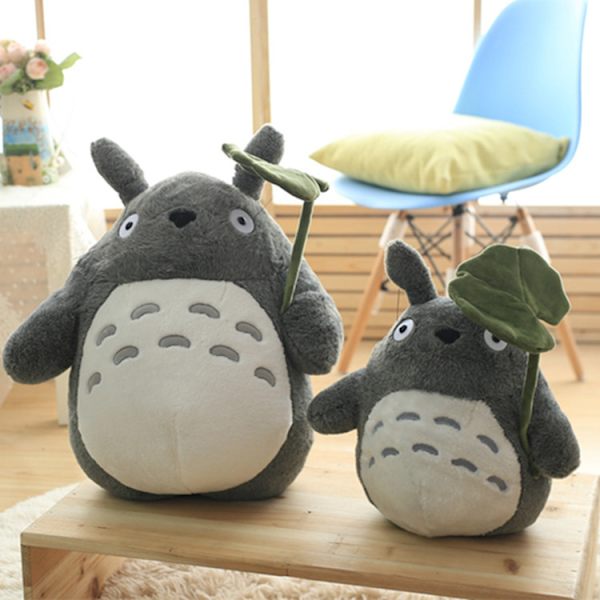 Söt Anime Barn & Totoro Docka Stor Stor Mjuk Kudde Plysch Leksak B B B 30CM