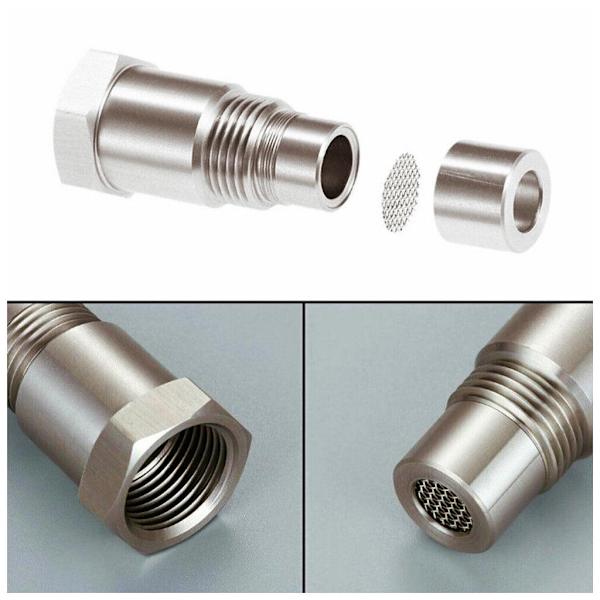 2x O2 Simulator Sond Lambdasond Auto Lambda Eliminator Spacer Metallkat Lamda[ZHE]