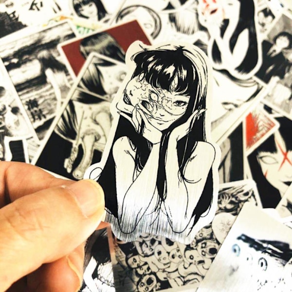 50 kpl Anime Junji Ito -julisteita Korkea Laatu Koti Huone Sarjakuva