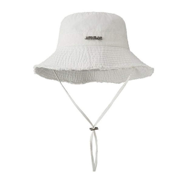 HVID Dame Bucket Hat, Casual Solhat White