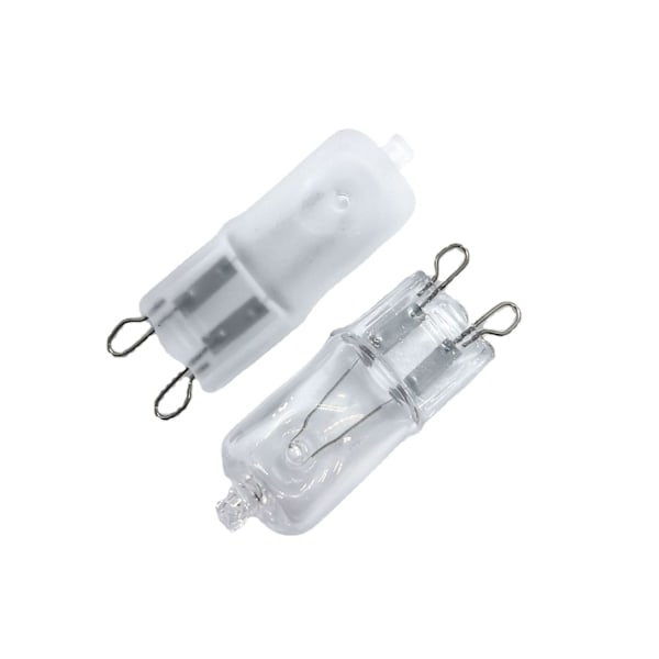 10-pak Halogen G9 230V 20W, Erstatningspære, Varm Hvid 2700K