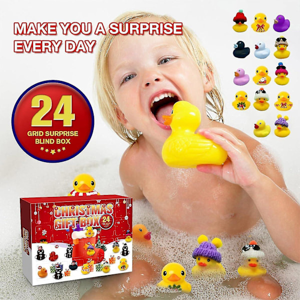 Gummi Anka joulukalenteri 2023. Joulukalenteri 2023 Lapsille. Ankka-amme Lisävarusteilla 09(24 ducks)