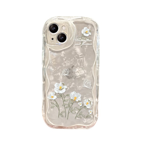 Sopii Apple 15 -puhelimen kuoreen iPhone14/13promax-linjakukkarannekoru 14 pro max