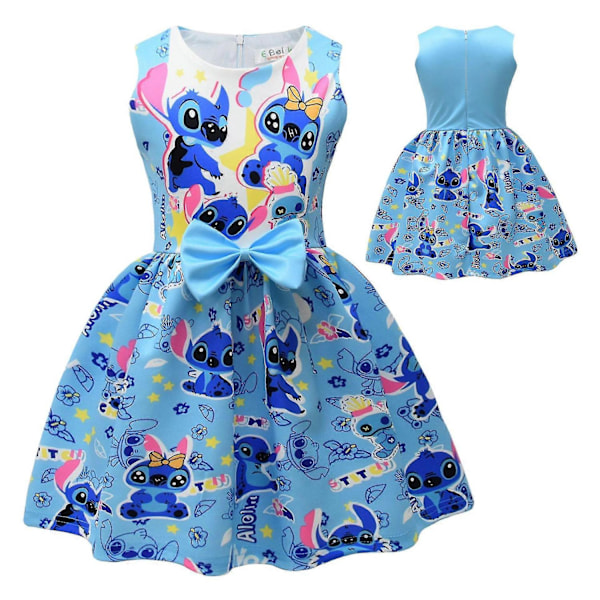 Lilo ja Stitch sininen mekko tytöille[ZHE] blue 110cm