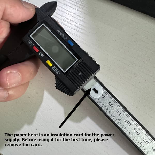 Digital mikrometerskyder med stor LCD-skærm for præcision 【Black】