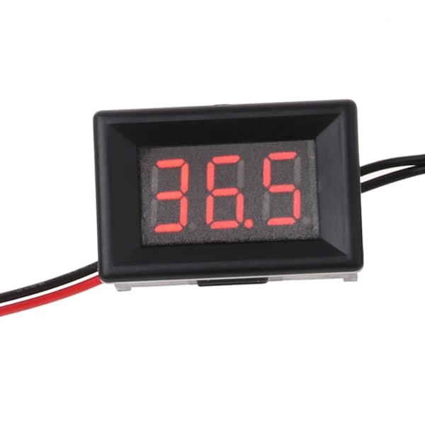 Bärbar digital LED-termometer temperaturmonitor med lång kabelkoppling för kyl och frys kylskåp -40~120℃
