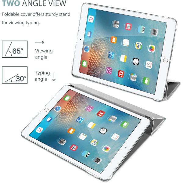 Slim Clear Back Case för iPad Air 3 & iPad Pro 10.5\" - Vit[ZHE] White