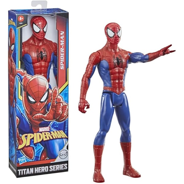 Marvel Spider-Man Titan Hero Series Spider-Man 30 cm hög superhjältefigur med Titan Hero FX-port