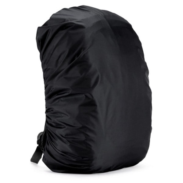 Varm ryggsäcksöverdrag 35L 45L 55L Vattentät väska Camo Tac Black 55L