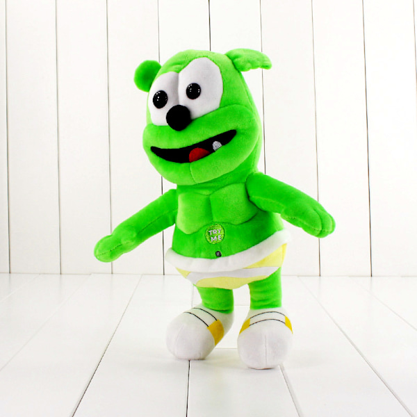 Laulujänikäinen I Am A Gummy Bear Musiikillinen Gummikarhu Pehmeä Plyšilelu T