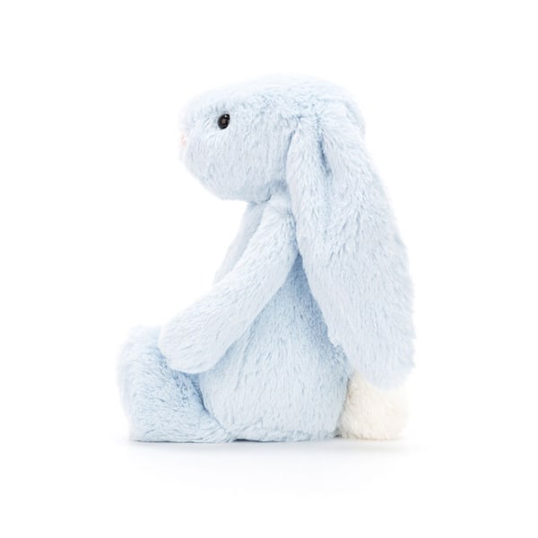 Jellycat Bashful Luxe Luna Kanin Blødt Legetøj, Stor 51 cm | Kanin og Blød Legetøjskanin | Klassisk Børnegave blå[ch] blue 51cm
