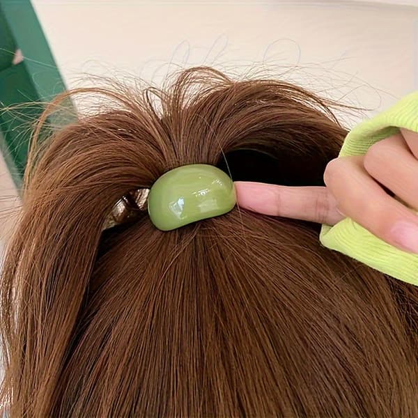 Glitrende Pastel Hårringe og Pandebånd Sæt til Fletninger og Knolde 7packs