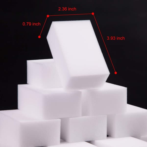 100-pack Tjocka Magiska Svampar | Multi-Yta Kraftskrubbar [ZHE]