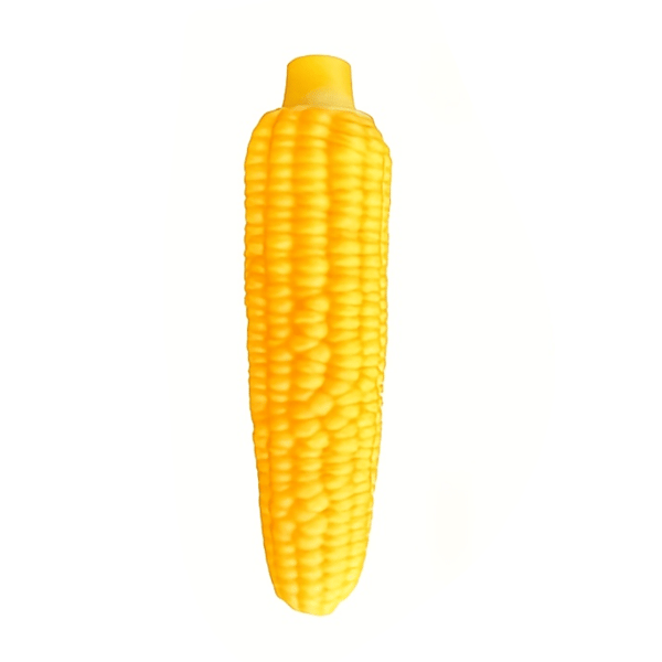 Holdbart hundetyggelegetøj til aggressive tyggere - Tandrensende ben til store hunde Corn-1 pc