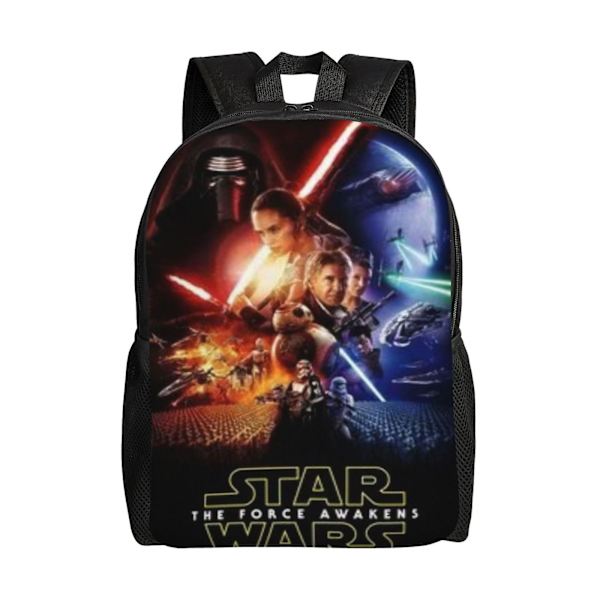 n244 Star Wars Skolryggsäck Bokväska Dagryggsäck Skolväska För Tonåringar Pojkar Flickor Hjjk244