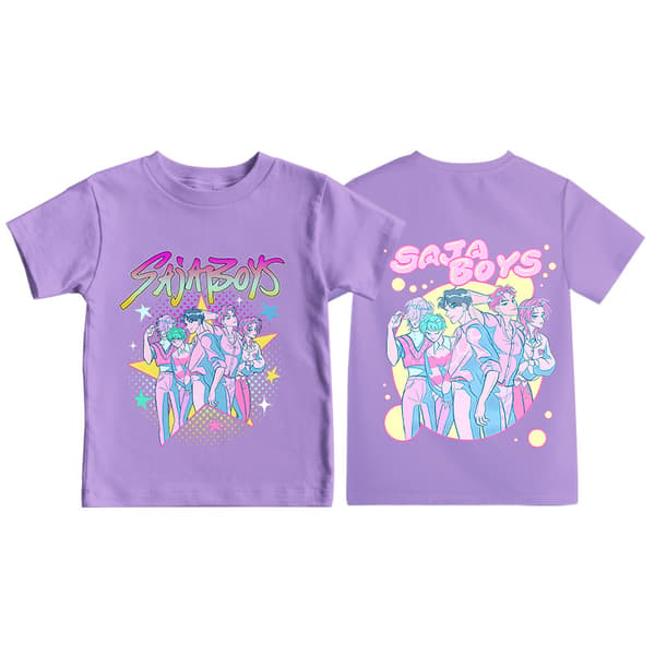K-Pop Demon Hunters T-paita violetti2[ZHE] purple2 100