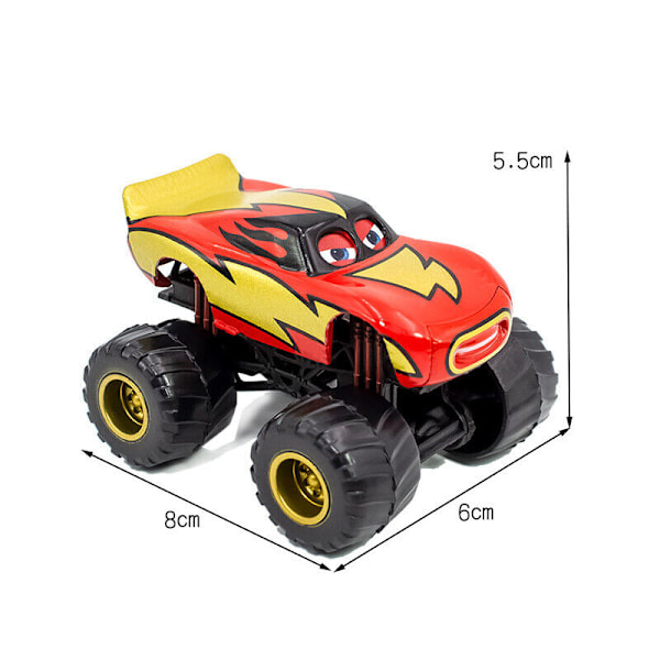 Disney Pixar Bilar Lot Skrämmande McMean Lastbil 1:55 Diecast Modellbilsleksaker Present