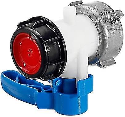 IBC Tank Butterfly Ventil, DN50 Flensadapter (75mm, Aluminium) [DPD]
