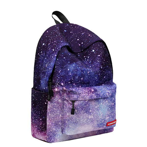 2023 ny skolesekk ryggsekk tenåring barn skoleveske starry sky set 2