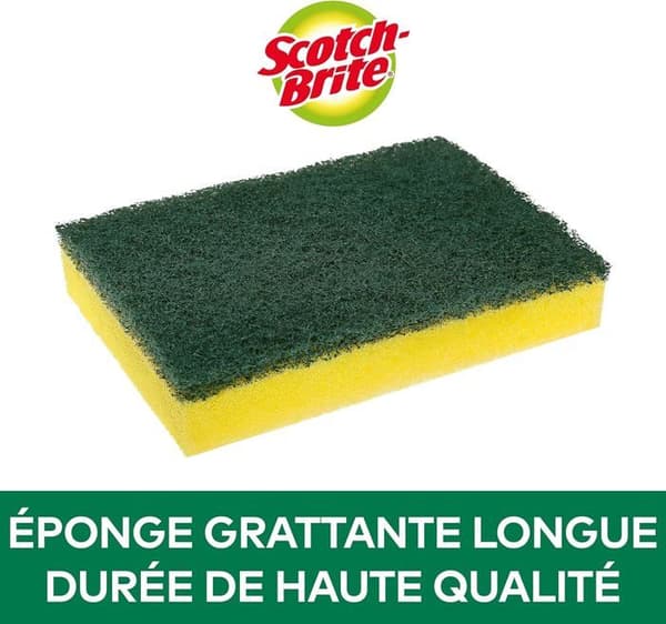 Scotch-Brite Kraftige Skuresvampe, 20-pak til Fedtfjernelse