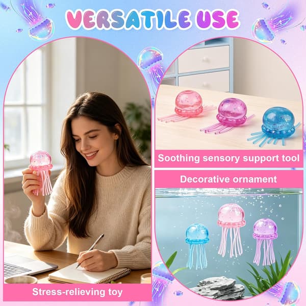 3-pack manet-squishy - ultramjuka stressleksaker, sensoriska dekompressionsleksaker för ångestlindring, perfekta som fest- och presentleksaker