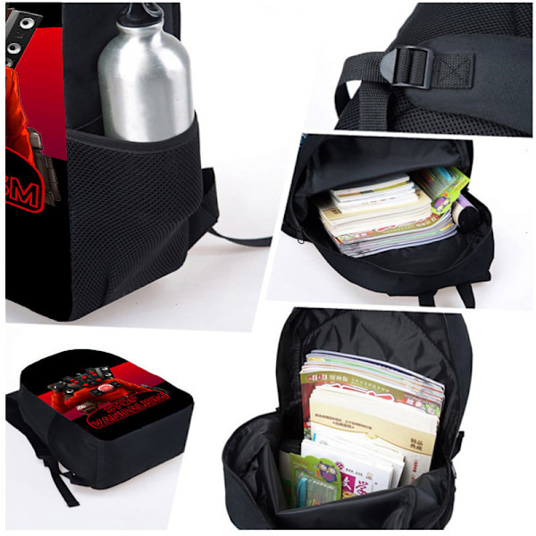 3-delt studentsekk for 16-tommers laptop, reisesekk[ch]