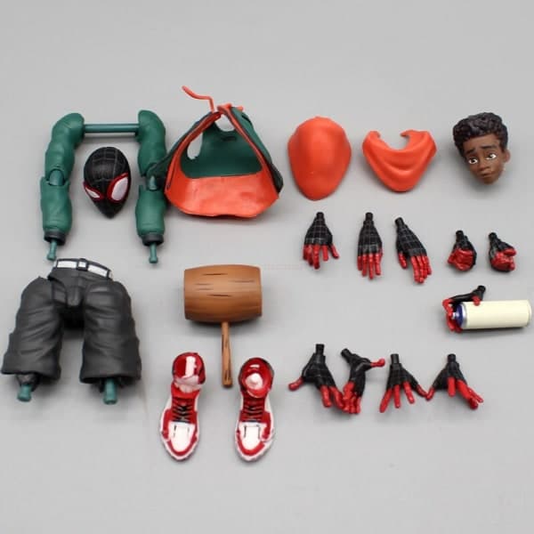 Marvel Legends Spider-Verse Miles Morales actionfigur Beige