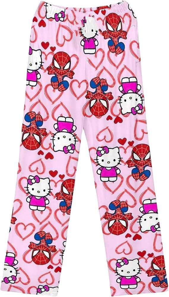 Anime-pyjamassæt med all-over print FARVE 1 FARVE 1