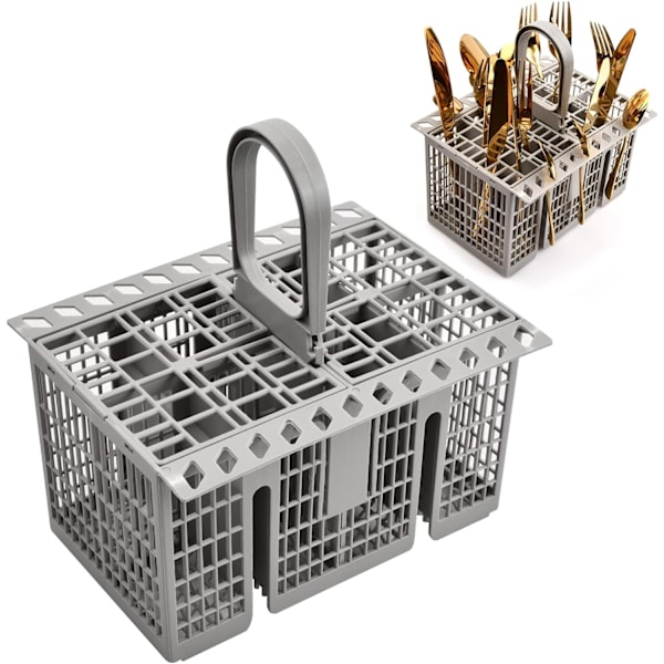 Diskmaskinsbestickkorg, Universal diskmaskinsbestickkorg, för Hotpoint 99673-8729, C00257140, C0038660, Indesit, Whirlpool-WELLNGS