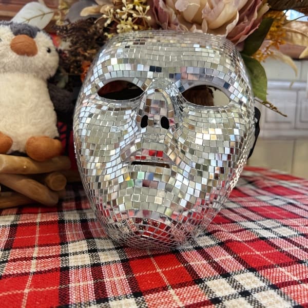 Disko Glitter Naamio Festivaaleille, Halloweeniin ja Karnevaaliasuun 1pc